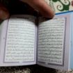 قرآن جلد رنگی نیم جیبی کوچک